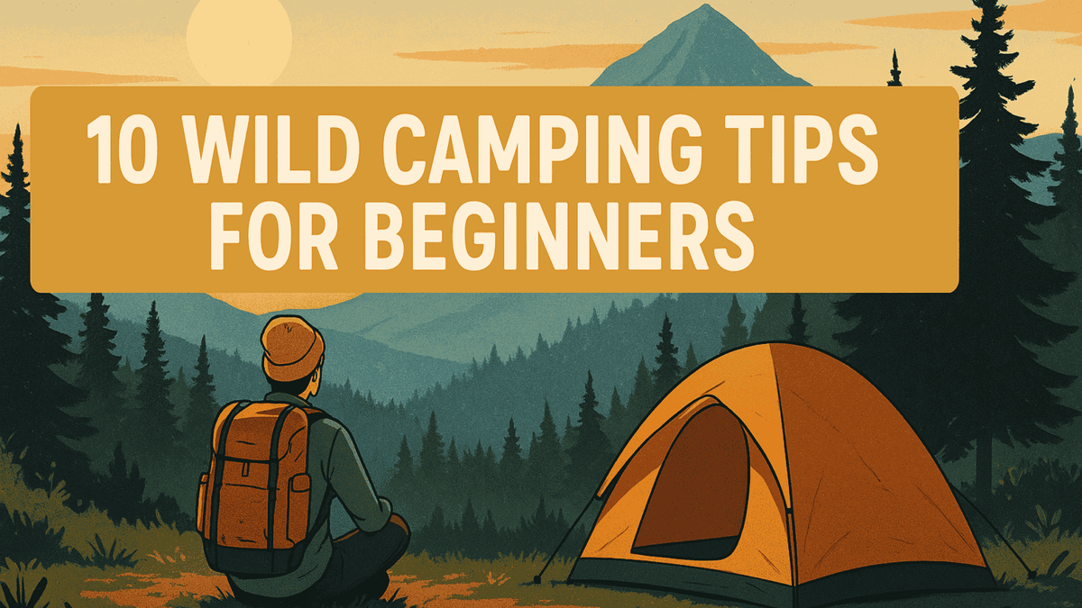 10 Wild Camping Tips for Beginners that You Should Know ﻿