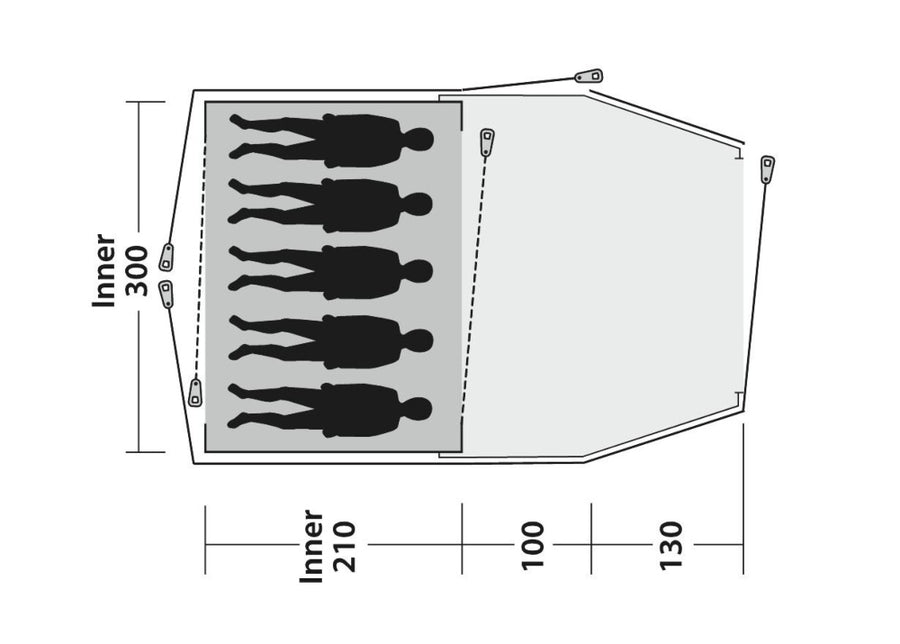 Cloud 5 Plus Tent