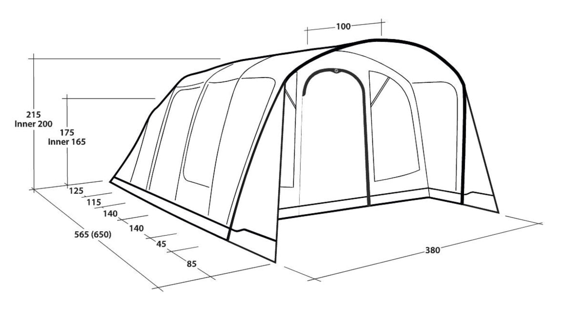 Colorado 6 Inflatable Tent