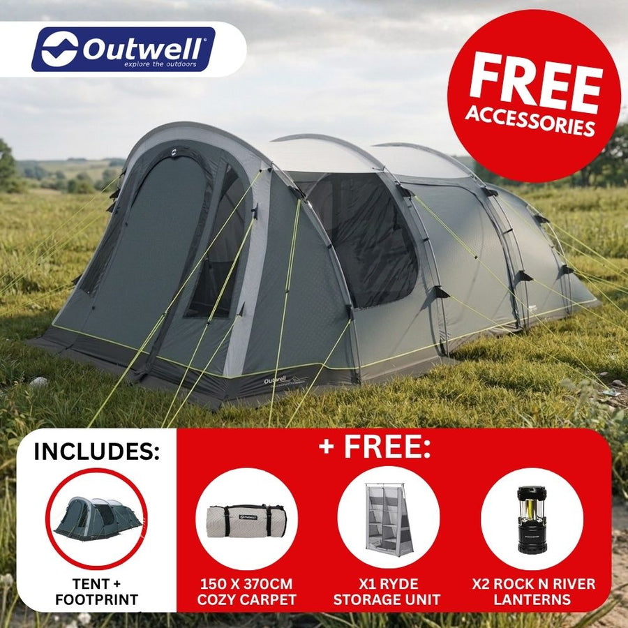 Rockwell 6 Poled Tent Package