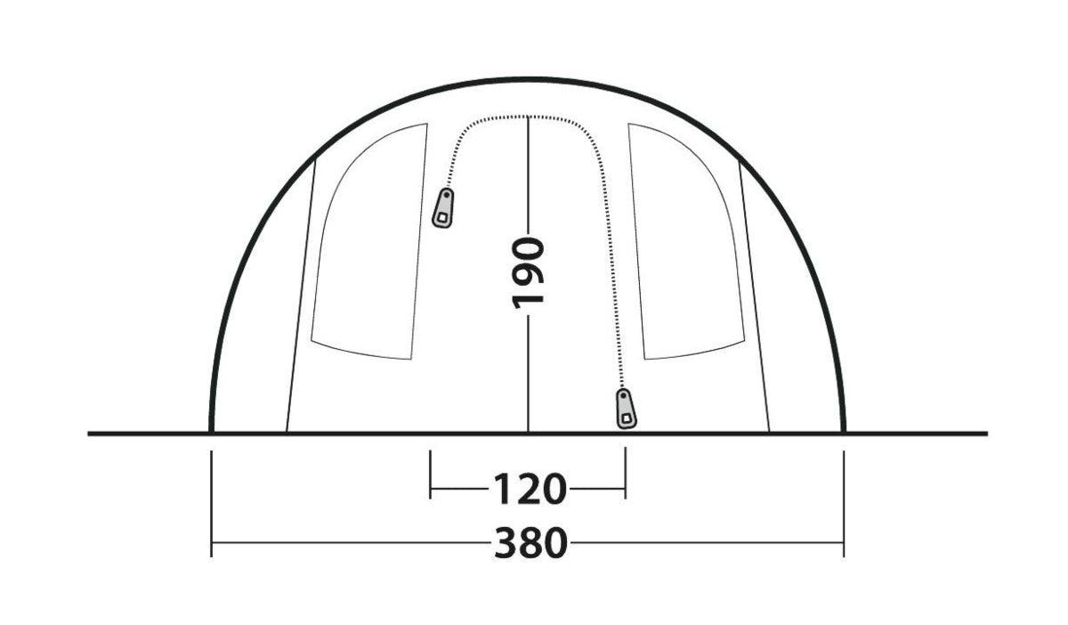 Rockwell 6 Poled Tent Package