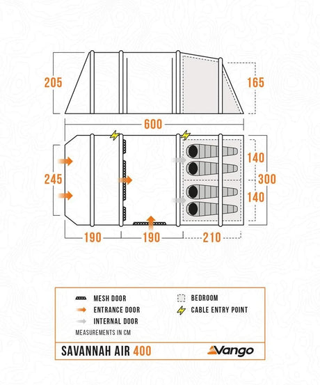 Savannah 400 Air Tent