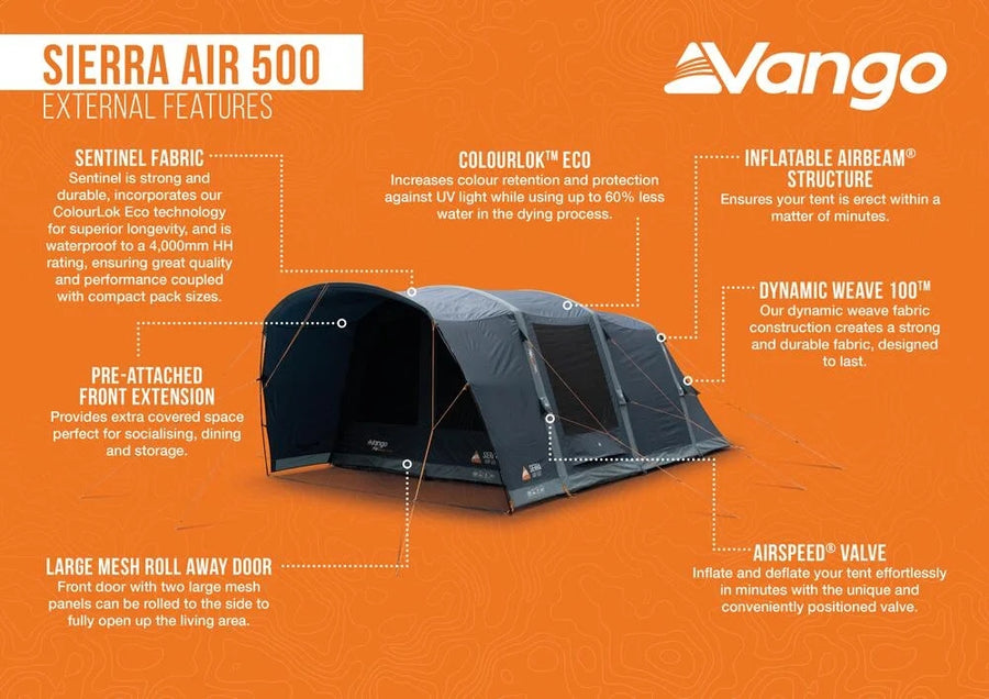 Sierra 500 Inflatable Tent [PRE-ORDER]