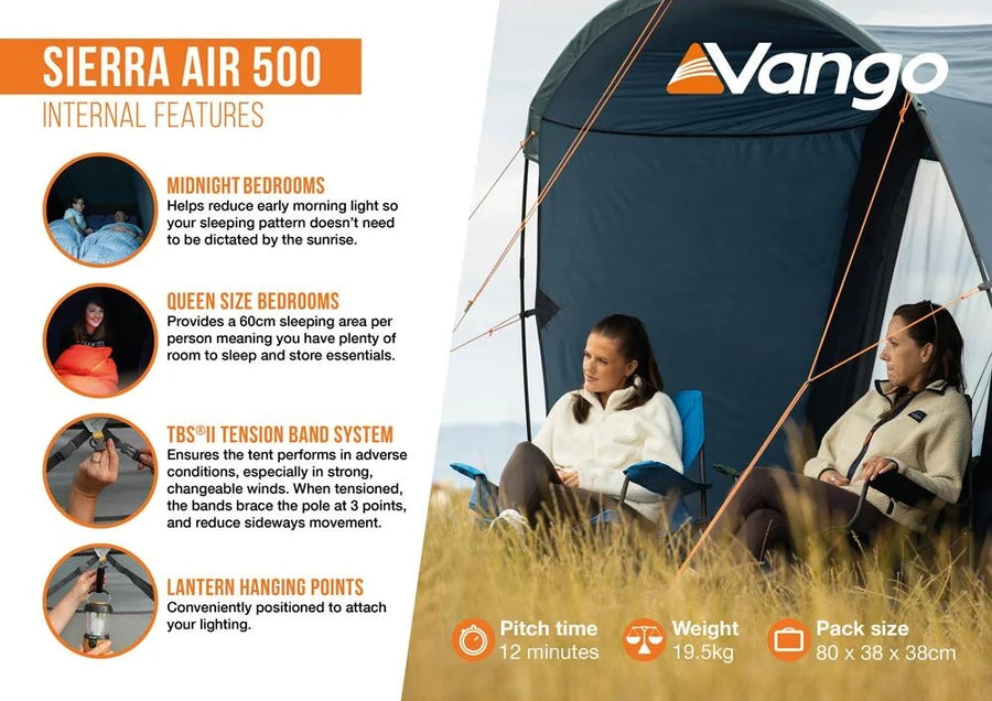 Sierra 500 Inflatable Tent [PRE-ORDER]