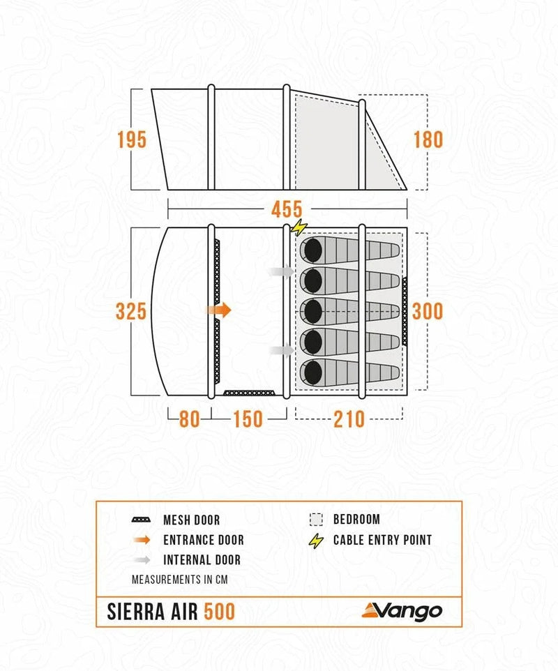Sierra 500 Inflatable Tent [PRE-ORDER]
