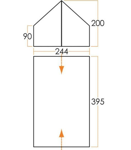RNR Icelandic Troop Tent - Includes Free Groundsheet